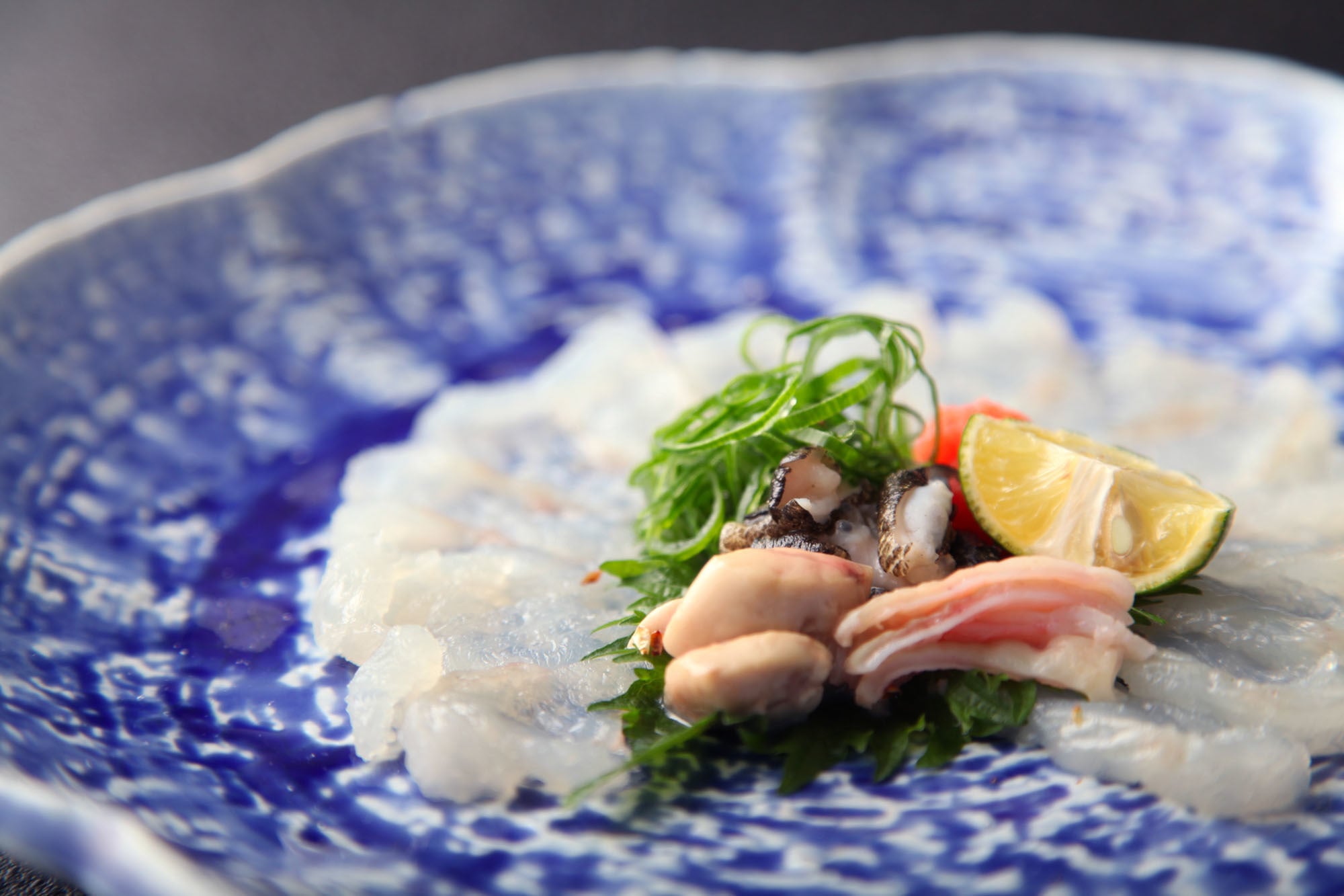 アオアヲ 徳島県産虎魚（オコゼ）お造りまたは唐揚げ